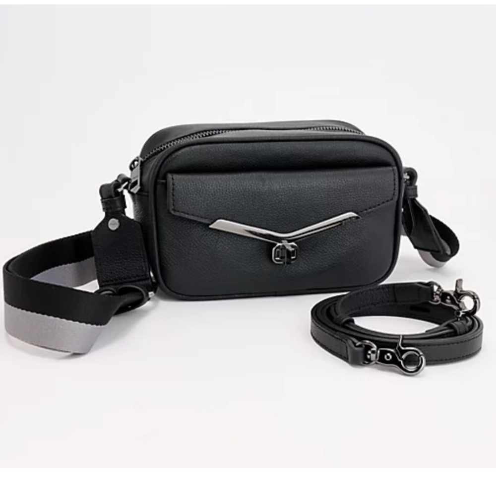 Botkier Valentina Mini Camera Crossbody Black Bag